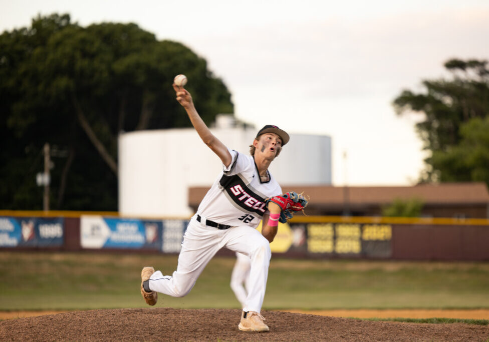 Team Steel baseball player